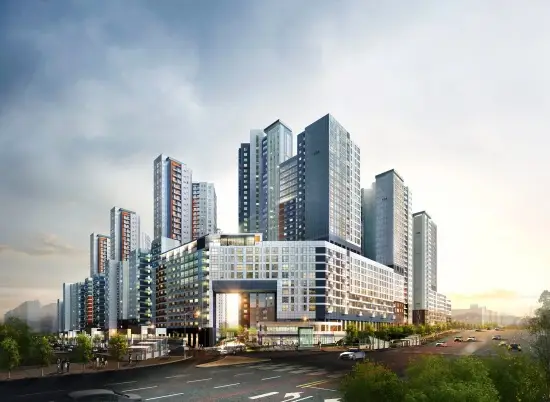 디에이치자이개포 전경