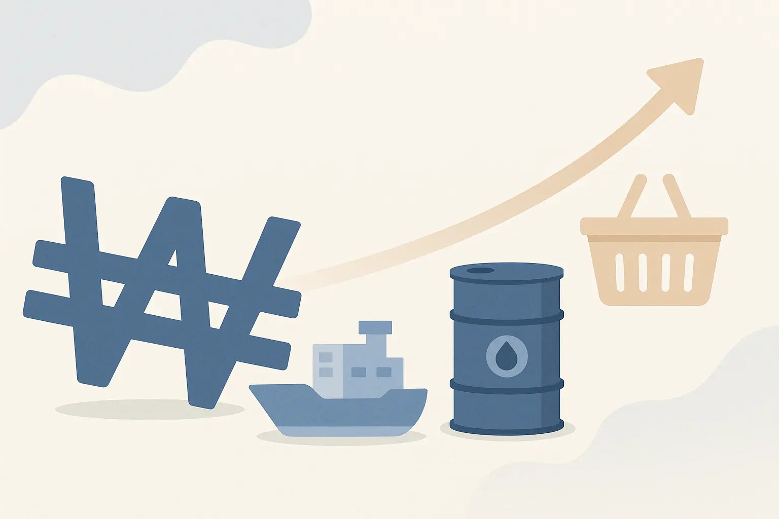 원화 약세와 수입물가 급등, 우리 지갑에 어떤 경고등이 켜졌나